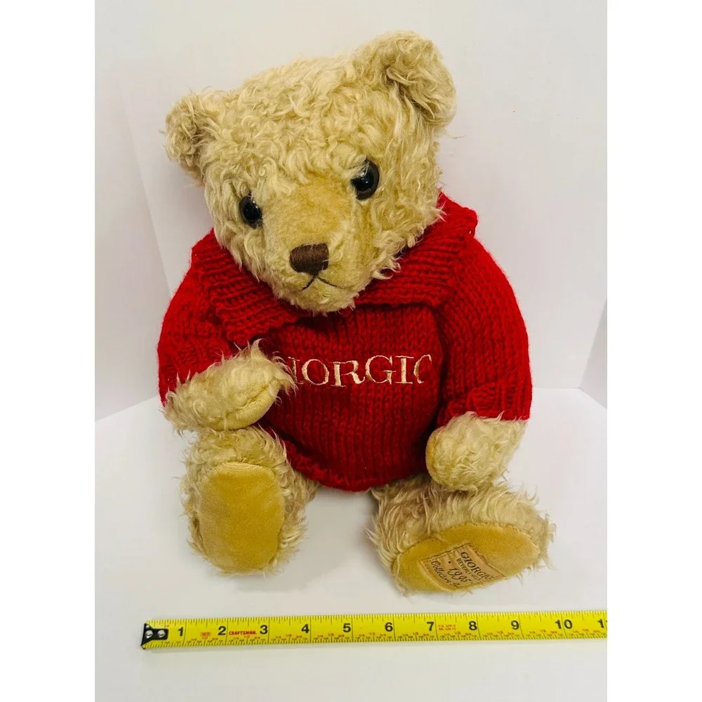Giorgio Beverly Hills 1995 Collectors Bear Red Sweater Herrington & Co 12